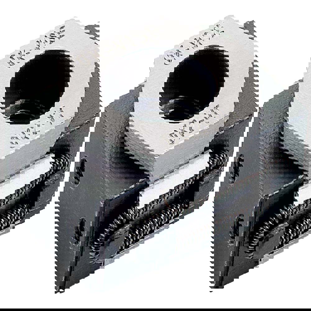 Wedge Clamps; Wedge Clamp Style: Vise ; Single/Double Wedge: Single ; Jaw Hardness: 30 - 34 ; Screw Thread Size: 5/16-18 in ; Features: Low-Profile Design; Three-Dimensional Machining